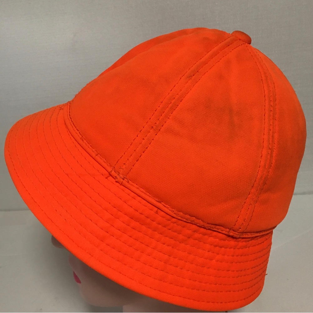 Hi Vix Neon Orange Hunting Hat Duck Bay Sz Sm - Picture 2 of 10